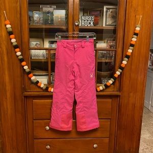 Girls Spyder Ski Pants